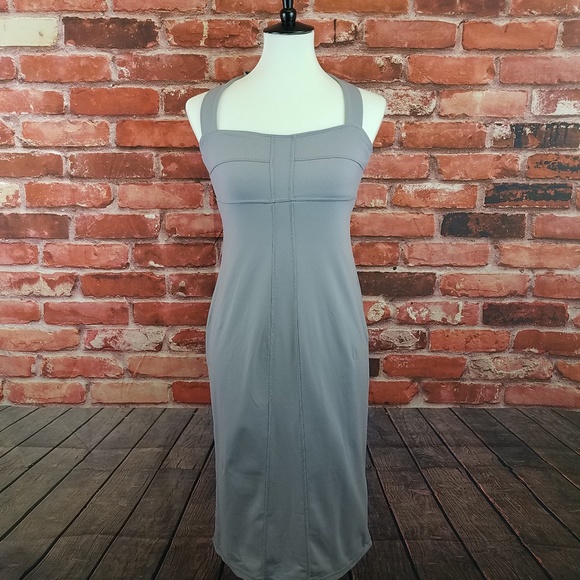 Athleta Dresses & Skirts - Athleta sizzle halter bodycon dress